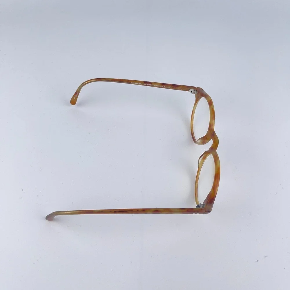 Taylor Madison Eyewear Bryan Women‎ Eyeglasses Frame Brown Full Rim 47-20-145 mm
